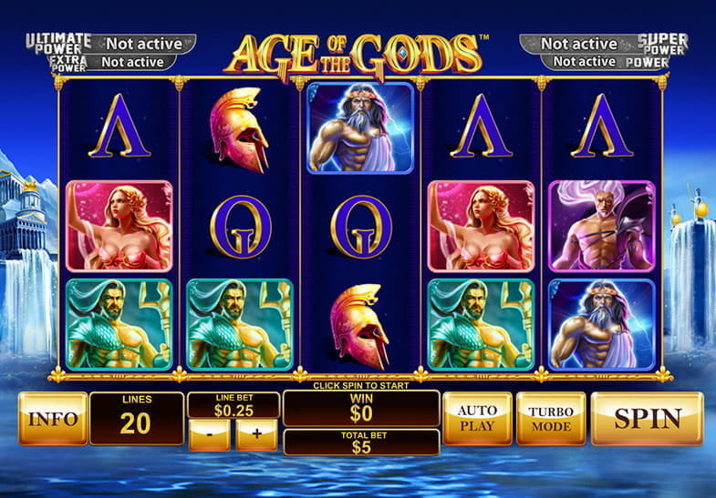 Age of the Gods: slot de Playtech