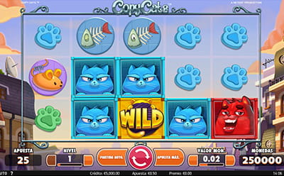 Copy Cats de NetEnt en Paf