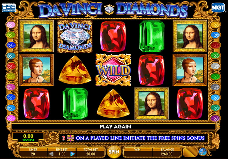 Play Da Vinci Diamonds for Free
