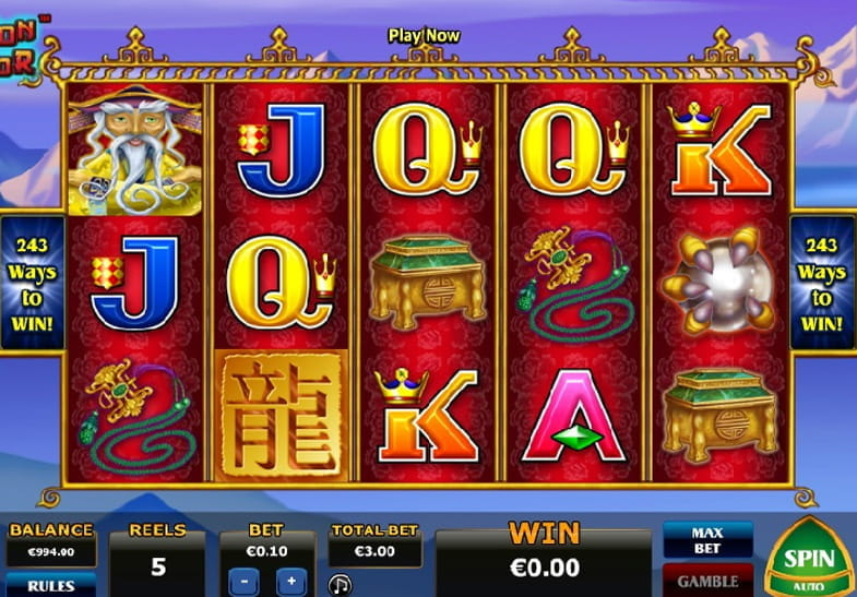 Tragamonedas Dragon Emperor de Aristocrat