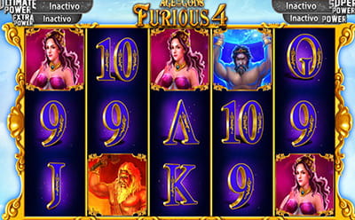 Tragaperras Age of the Gods de Playtech