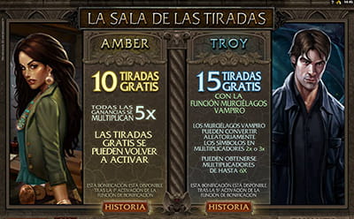 giros gratis con Amber y Troy