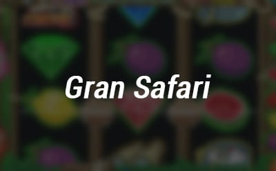 Panel de juego de la tragaperras Gran Safari en Casino Betsson