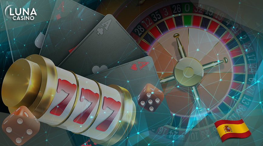 Juegos de casino en Luna Casino en España.