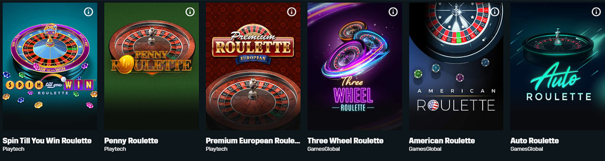 Juegos de ruleta en el casino DAZN Bet en España