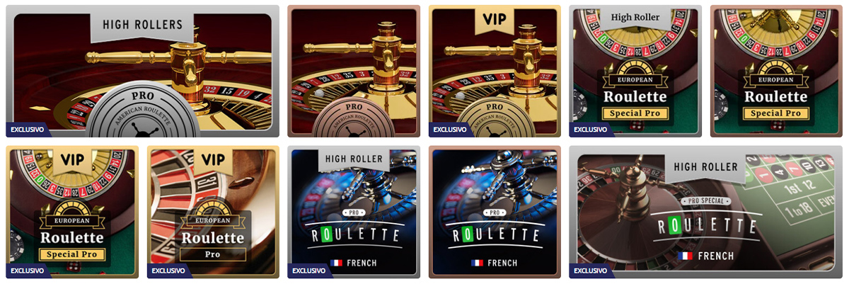 Ruleta, blackjack y otros juegos en el casino PlayUZU.