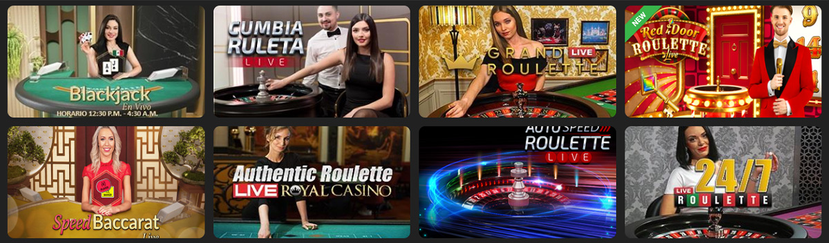 Ruleta, blackjack y otros juegos en el casino Strendus.