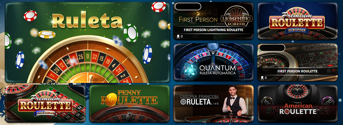 Ruleta, blackjack y otros juegos en el casino YoCasino.