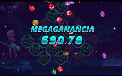 Ganar un mega premio en la slot Astro Legends Lyra and Erion.