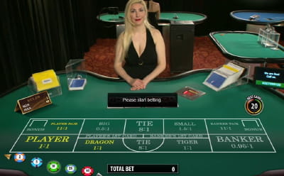 Crupier de Baccarat en vivo de Microgaming