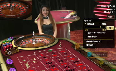 Crupier de Ruleta en vivo de Microgaming