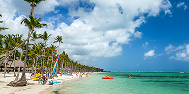 Resorts y casinos en Punta Cana, República Dominicana.