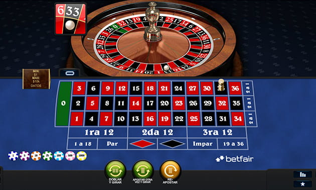 ruleta Europea Premium de Playtech