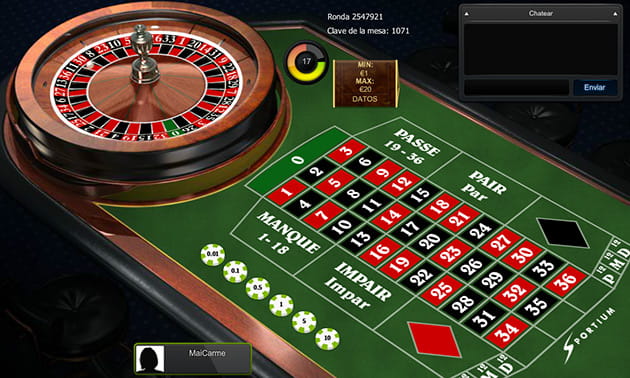 Juego de ruleta gratis