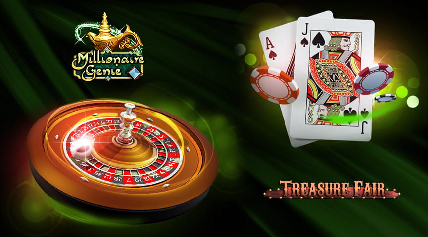 Portada del juego Millonaire Genie de 888casino