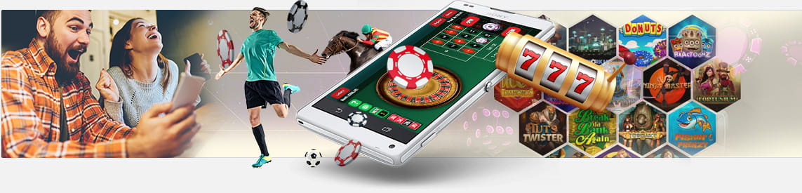 Personas disfrutando de juegos de casino online en España.
