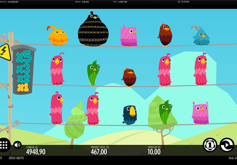 La slot Birds on a Wire en versión demo