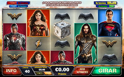 slot Justice League en el casino William Hill.