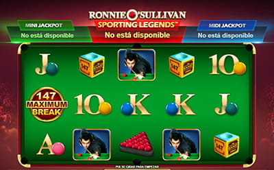 Slot Ronnie O'Sullivan en casino William Hill