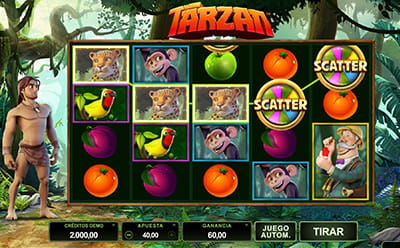 Tarzan en Casino Paf