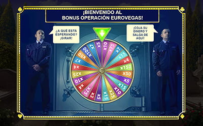 Ruleta de bonificación de la slot de Playtech: Torrente.