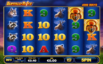 La tragamonedas online Buffalo Blitz en el casino Winner en México.