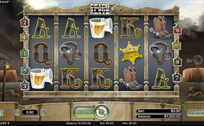 La tragamonedas online Dead or Alive en el casino Novibet en México.