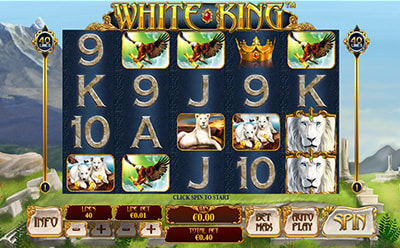 La tragamonedas online White King en el casino Winner en México.