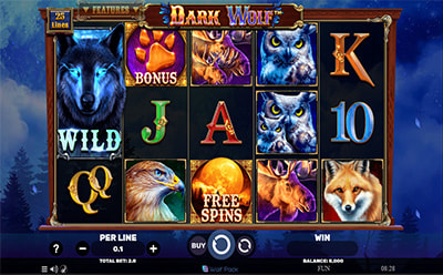 La tragamonedas online Winpots Dark Wolf en el casino Winpot en México.