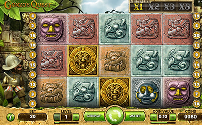 La tragaperras online Gonzo’s Quest en el casino SpeedyBet en España.