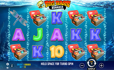 La tragaperras online Big Bass Bonanza en el casino Swift Casino en España.