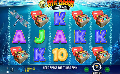 La tragaperras online Big Bass Splash en el casino PlayUZU en España.