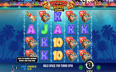 Tragaperras online Bigger Bass Bonanza en el casino TonyBet en España.