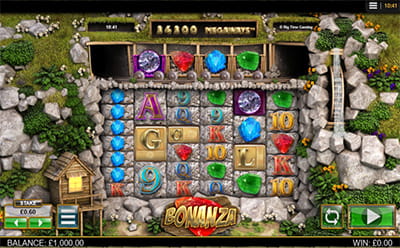 La tragaperras online Bonanza Megaways en el Eucasino en España.