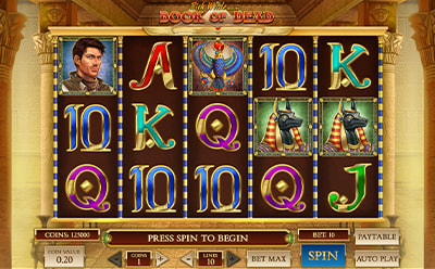 La tragaperras online Book of Dead en el casino Swift Casino en España.