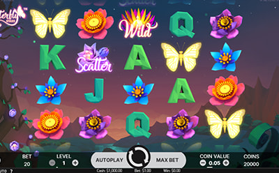 La tragaperras online Butterfly Staxx en el casino YoBingo en España.