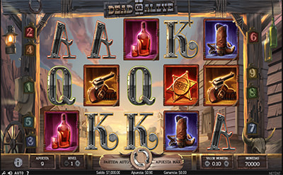 La tragaperras online Dead or Alive 2 en el casino LeoVegas en España.