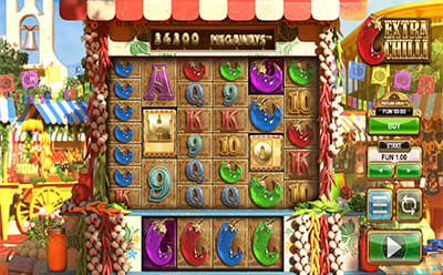 La tragaperras online Extra Chilli en el casino Platincasino en España.