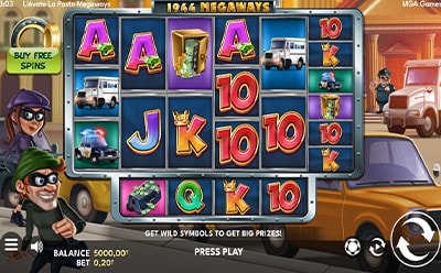 La tragaperras online Llévate la pasta megaways en el casino Pause & Play en España.