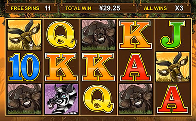 La tragaperras online Mega Moolah en el casino Enracha en España.