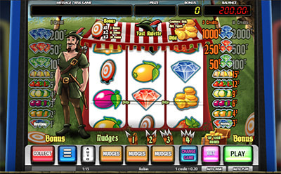 Tragaperras online Robin en Casino Versus.
