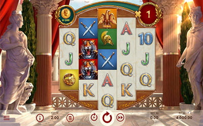 La tragaperras online Rome The Golden Age en el casino Casumo en España.