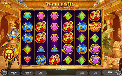 La tragaperras online Temple of Rah en el casino Piñata Casino en España.