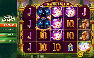 La tragaperras online The Wild Hatter en el casino Luna Casino en España.