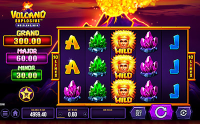 La tragaperras online Volcano Explosive en el casino Piñata Casino en España.