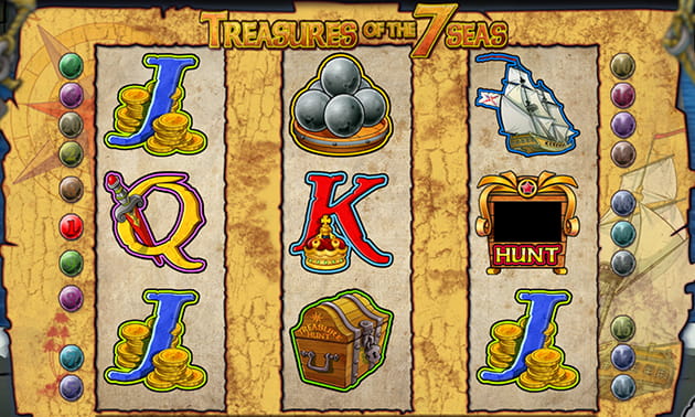Seven Seas Treasures slot - Bonus Game