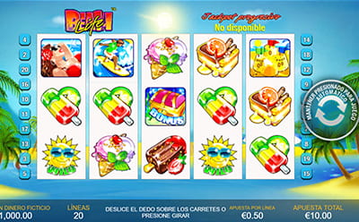 Megaganancia de Beach Life slot de Playtech.