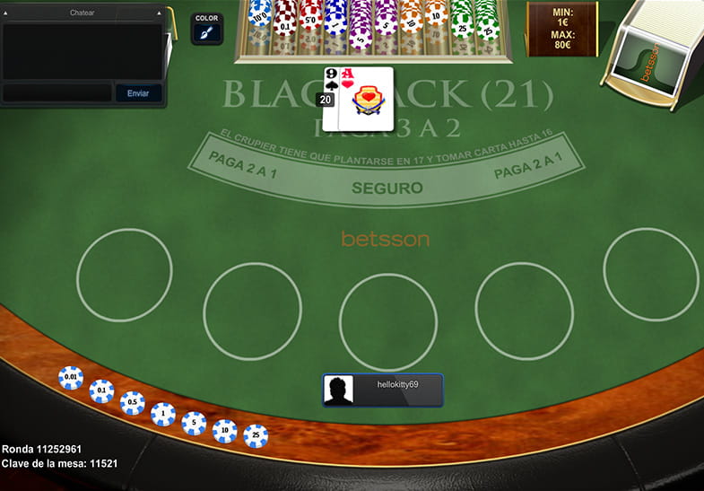 Vídeo de presentación de Blackjack Multiplayer