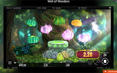 Función Hada de Well of Wonders slot de Thunderkick