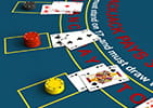Mesa de blackjack en casino